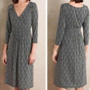 Maeve Anthropologie Faux Wrap Dress, Sz M